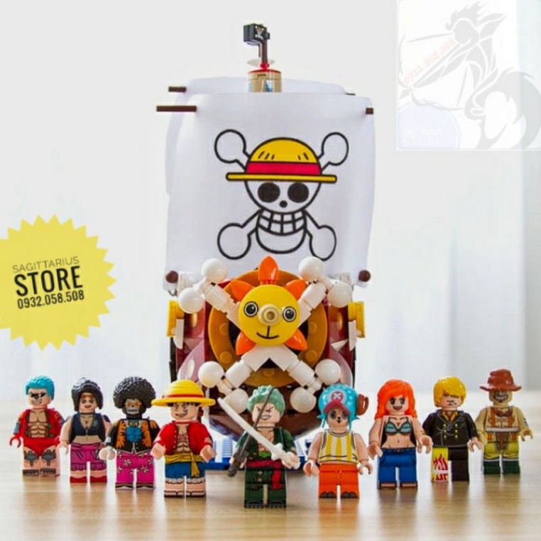 Lego 6299 Lắp Ráp Tàu Hải Tặc Thousand Sunny - One Piece