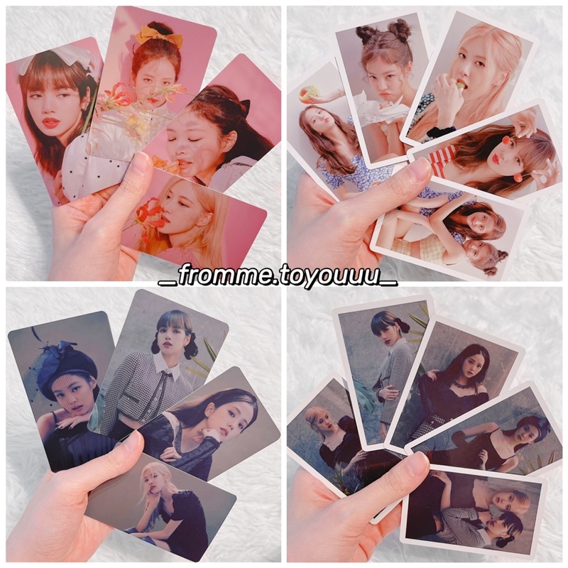BLACKPINK Welcoming Collection thẻ ảnh photocard chính hãng