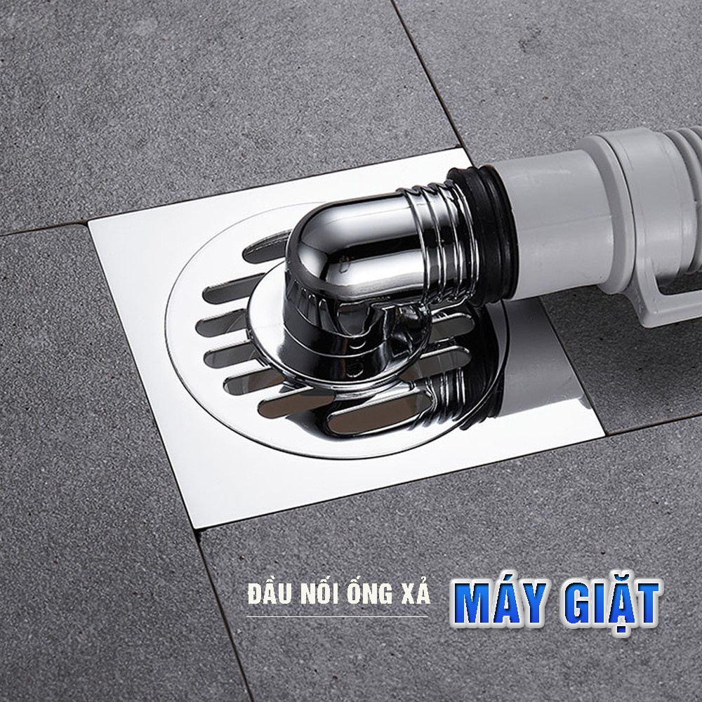 Bộ Thoát Nước Máy Giặt, Thoát Nước Thải Lắp Thoát Sàn, Ngăn Mùi Chữ L