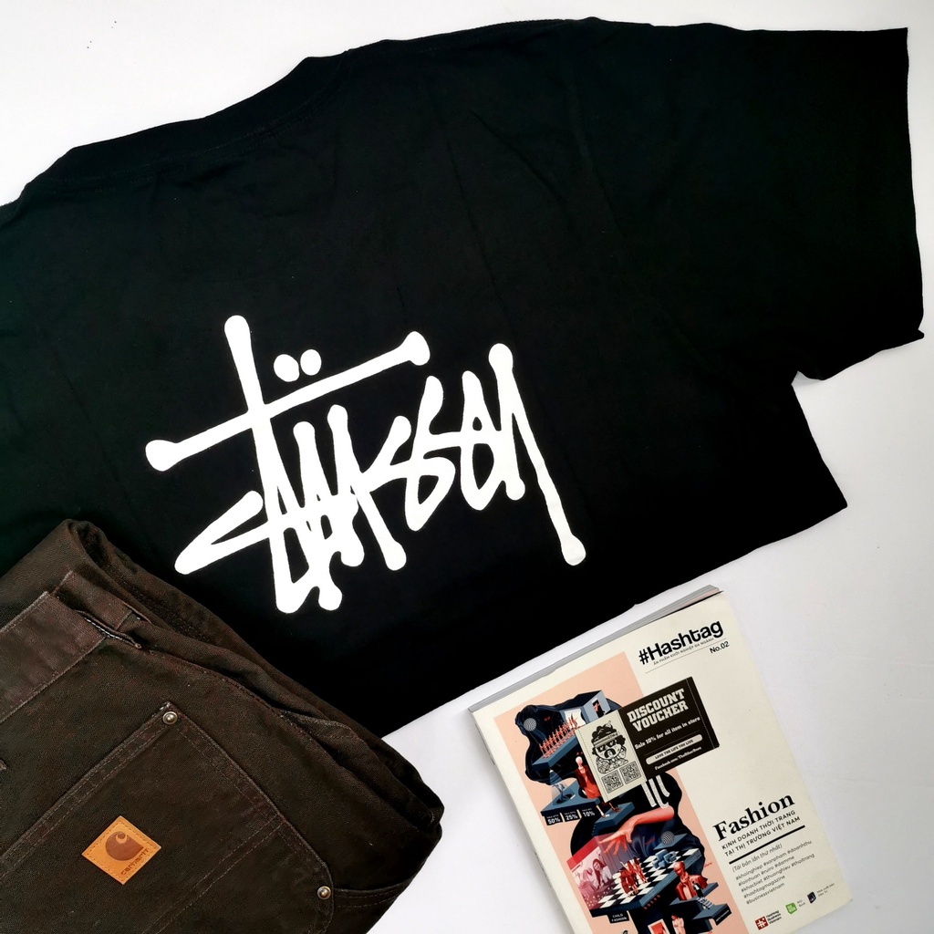 Áo thun STUSSY - Nam Nữ ¦ Streetwear-Unisex-Oversize -Bigsize ¦ 100%cotton thoáng mát khôn dão