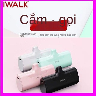 iwalk Aiwo có thể bỏ túi pin dự phòng nhỏ gọn di động siêu mỏng 4500 mAh lên bo mạch