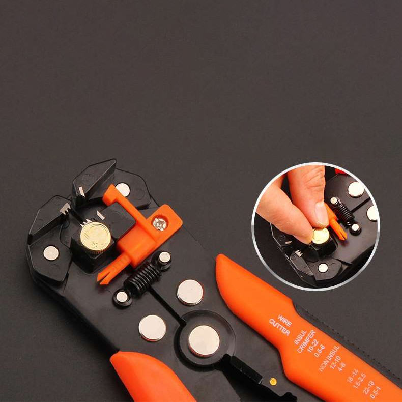 Kìm tuốt dây điện Asaki AK0339 - 1 cái