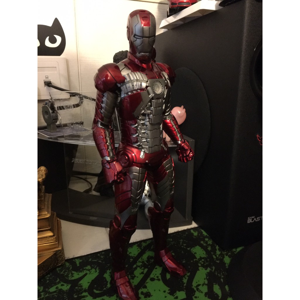 [Ảnh thật] Mô hình Iron man Mark 5 MK 5 empire toy crazy toy 1/6 - cao 30cm - Avengers