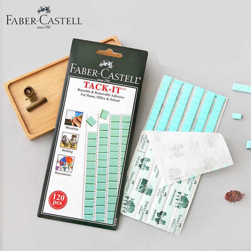 Đất Sét Dính Faber-Castell Tack-It Set 42/90 Miếng Vuông