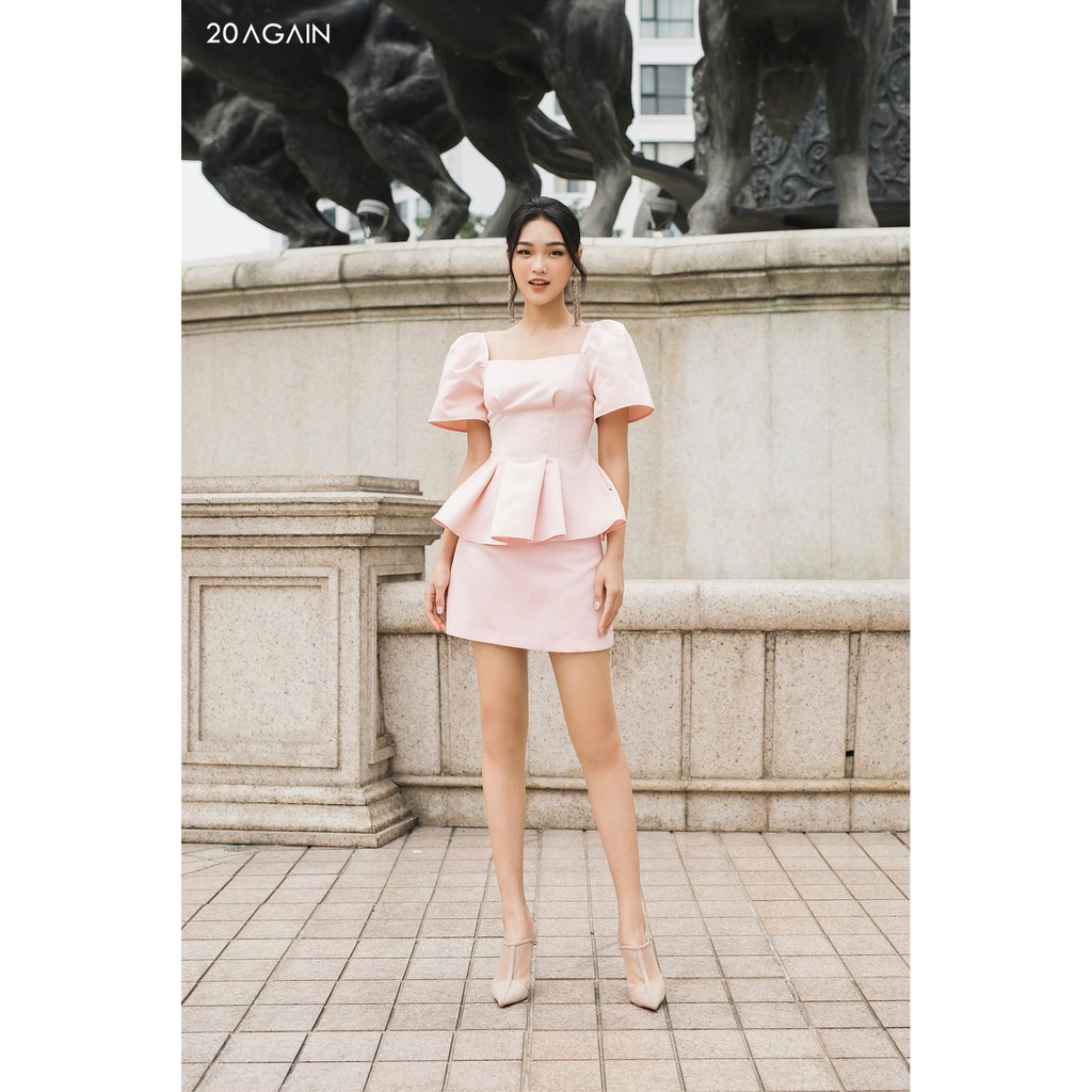 [Mã WABRM50 giảm 15% đơn 99k] Áo sơ mi Xòe Gấu 20Again ASA1460