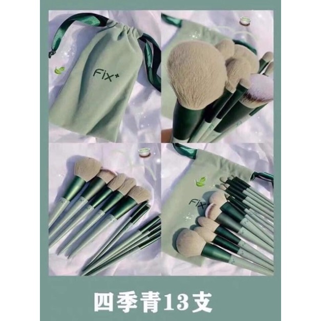 (Sẵn Hàng) BỘ CỌ TRANG ĐIỂM FIX+ 13 MÓN ( KÈM TÚI RÚT TIỆN LỢI)