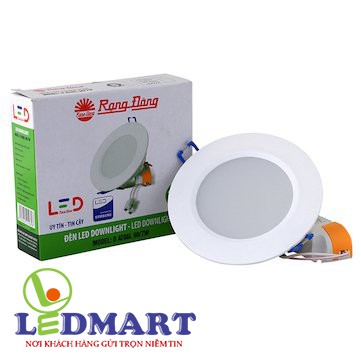 Bóng đèn Led âm trần Rạng Đông loại 7w