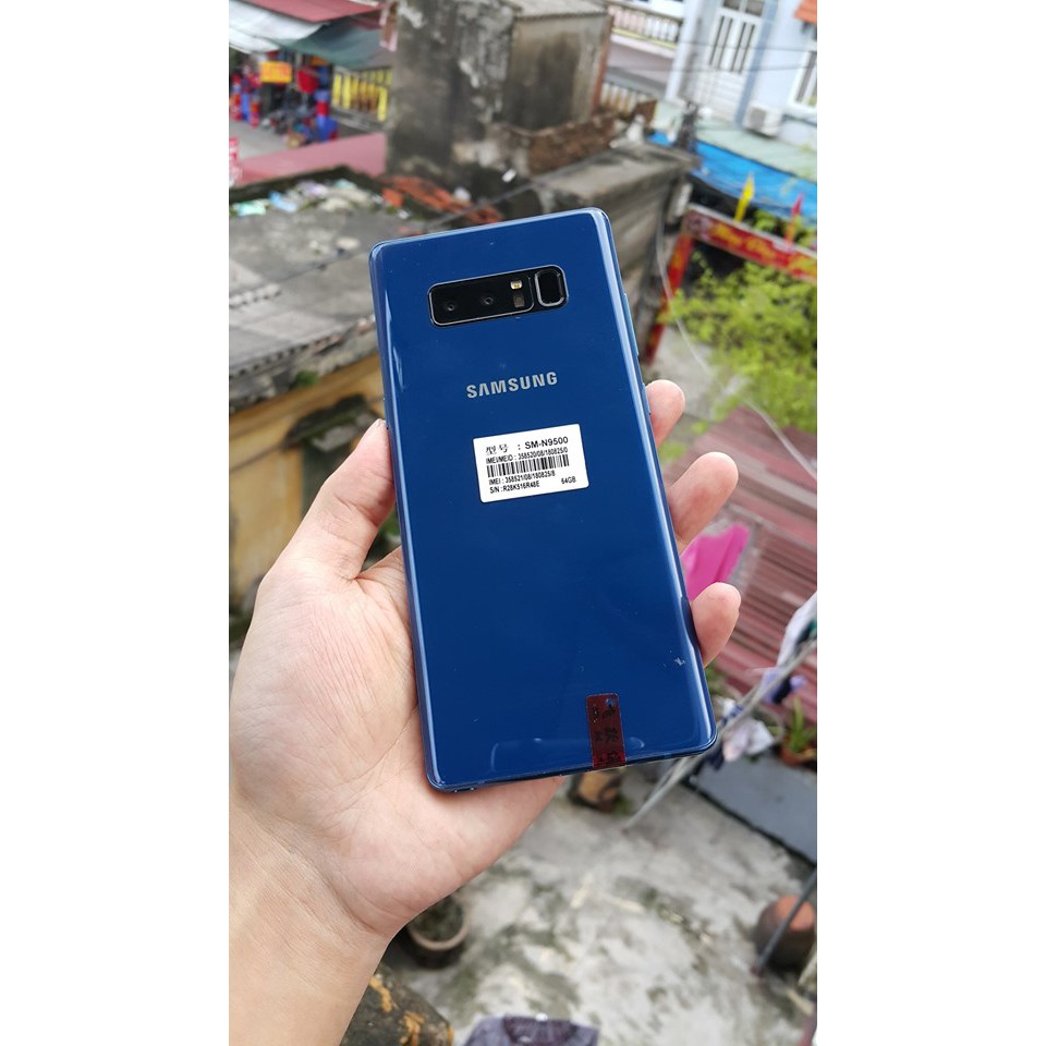 Điện thoại Samsung Note 8 2 sim N9500 bản sử dụng chip Snapdragon 835 dành cho game thủ !