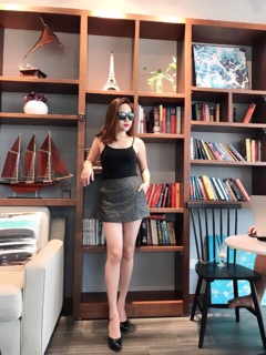 Quần váy dạ mng