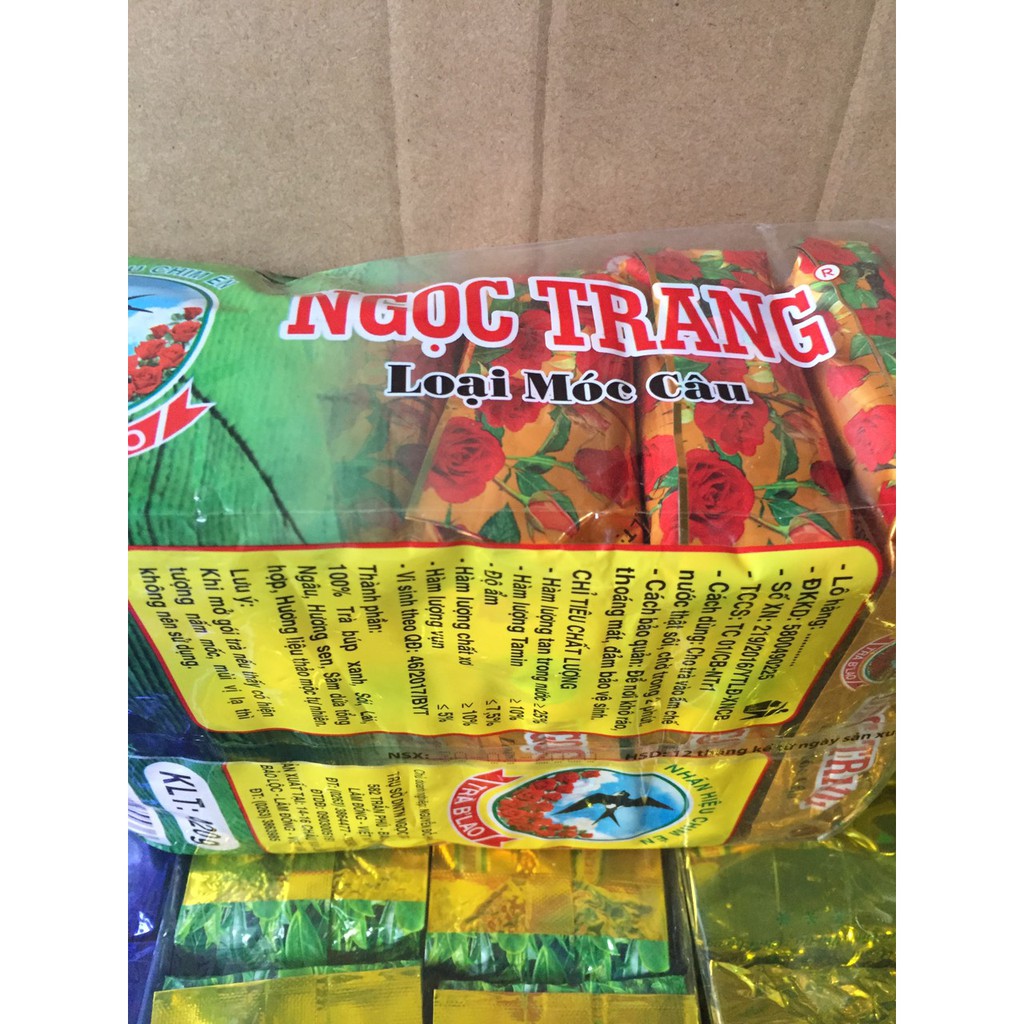 Trà móc câu Ngọc Trang 420gram (6gói x 70gram), Trà móc câu chính hiệu