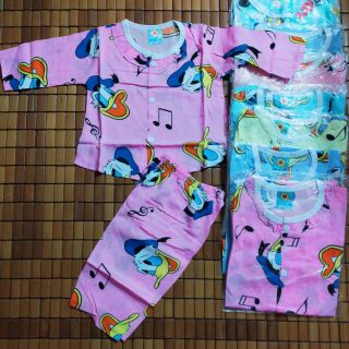 Bộ lanh tay dài cho bé gái từ 6ky đến 11ky