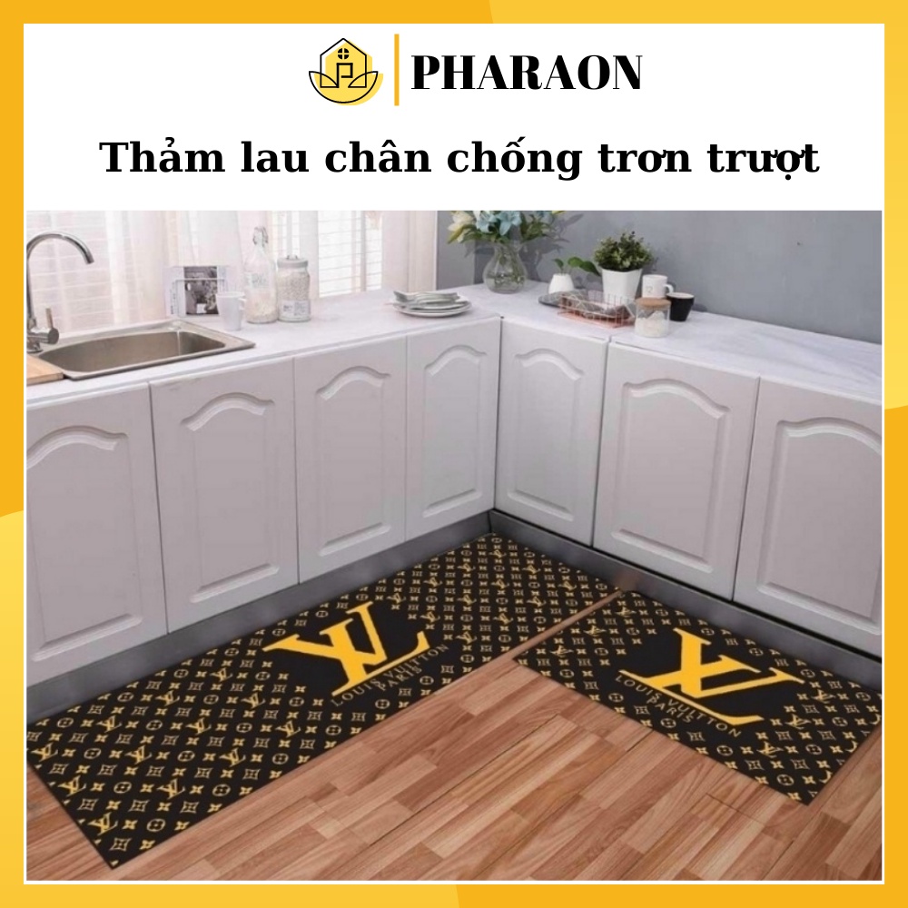 Thảm lau chân, thảm chùi chân bali đế cao su chống trơn trượt - 40cm x 60cm