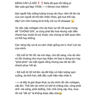 Tinh chất đẹp da refa collagen