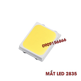 Mắt led 2835 (100 mắt led / 1 vỉ), Điện 3V 6V 9V