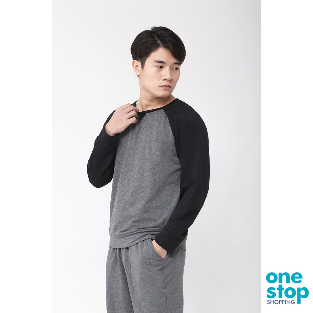 Sét bộ thời trang thu đông mặc nhà nam chất liệu vải thun da cá one shop