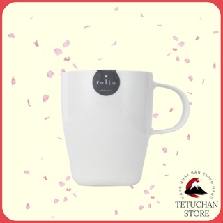 Cốc uống nước cao cấp Folio màu trắng sữa Nhật Bản - Tetuchan Store