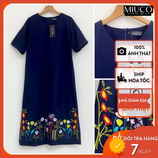 Đầm du lịch trung niên - váy big size