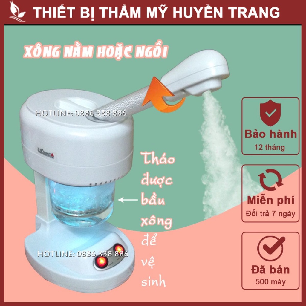  Máy xông hơi mặt mini DT03 chuyên dùng cho Spa di động hoặc chăm sóc da mặt tại nhà