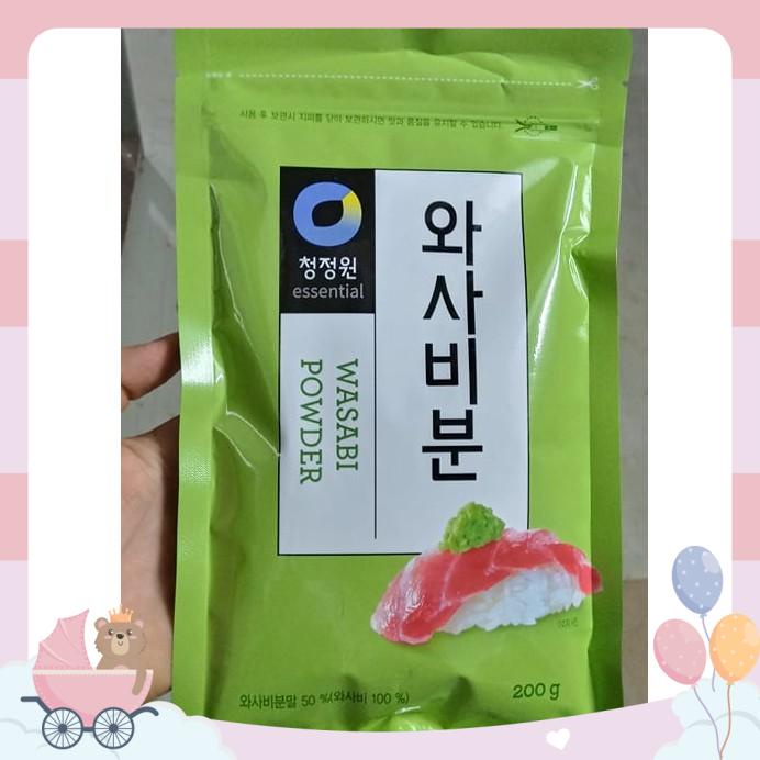 BỘT MÙ TẠT XANH WASABI HÀN QUỐC 200G