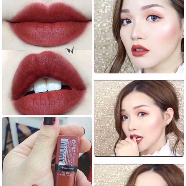 Son bourjois velvet màu mới nhất 2018