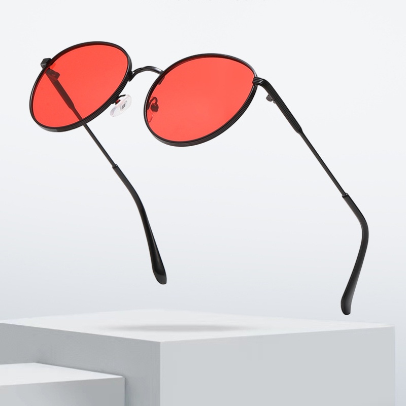 Bản Lề Kim Loại Tròn TR90 Nhiều Màu Sắc Thời Trang Phương Tây