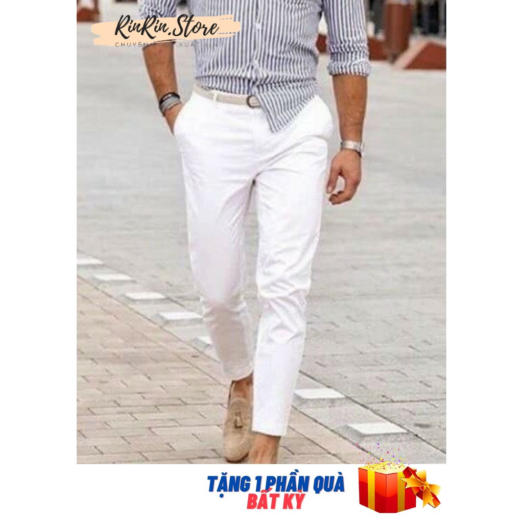 Quần LACOSTE Jean Black &WHITE