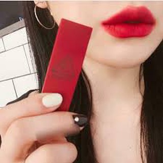 (CAM KẾT AUTH, CÓ TEM HIDDEN TAG) Son thỏi 3CE #214 Đỏ tươi pha cam