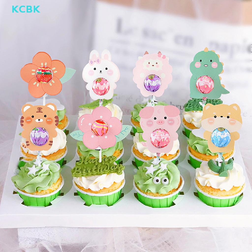 2 Thiệp Giấy Hình Kẹo Mút Hoạt Hình Xinh Xắn