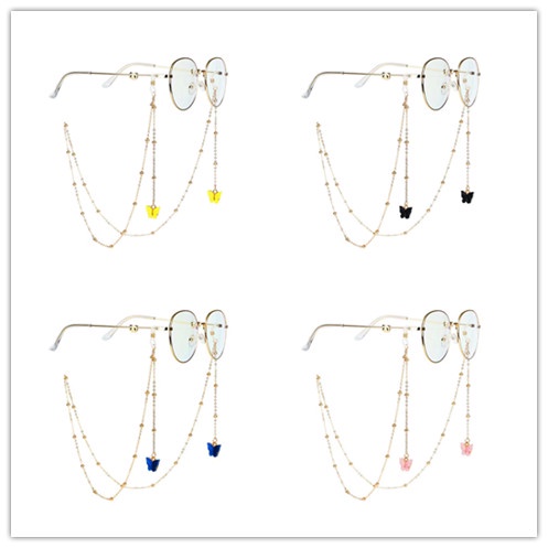 Dây Đeo Khẩu Trang unisex Chống Thất Lạc Hình Bướm Phong Cách Cổ Điển Thời Trang