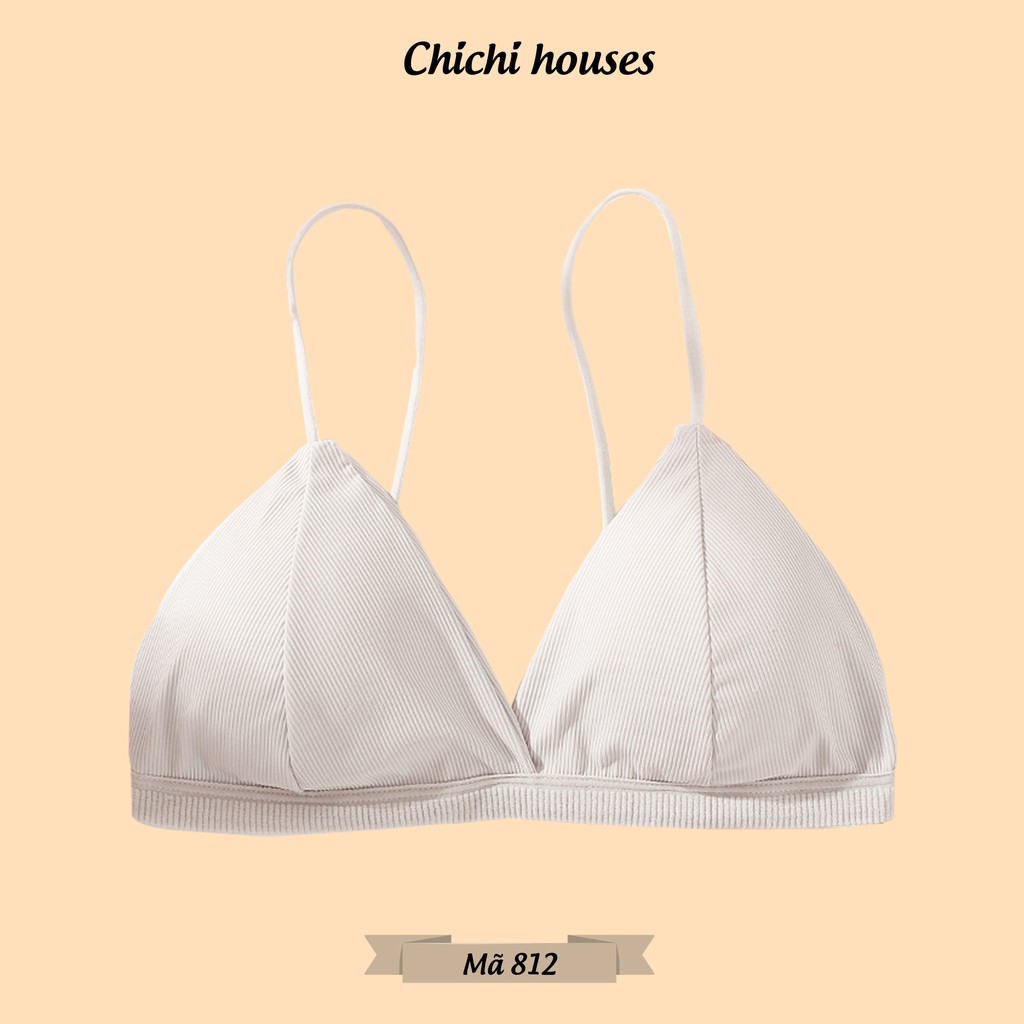 [Mã FAMARAL1 giảm 10K đơn 50K] Áo Lót Nữ, Áo Bra Cotton Thun Gân Free Size Không Gọng Cài Sau - mã 812 | BigBuy360 - bigbuy360.vn