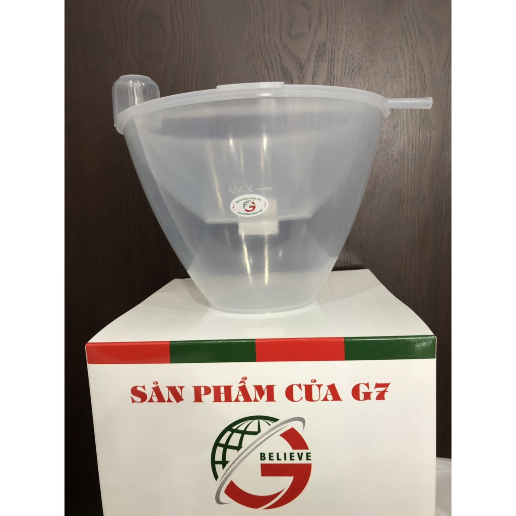 SALE GIÁ SỈ TẠI XƯỞNG Bát ướp lạnh rượu G7 bằng nhựa an toàn cho sức khỏe(kèm gáo múc)-{CHÍNH HÃNG G7 PLASTIC}