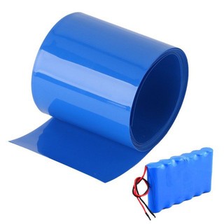 Màng co nhiệt PVC dành cho pin 18650 kích thước tùy chọn (1 mét)