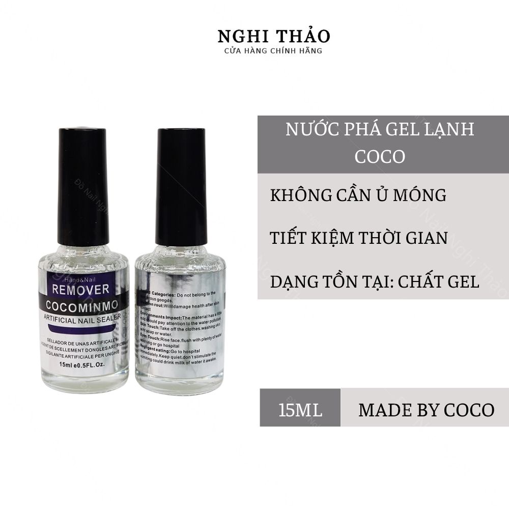 Nước phá gel lạnh Coco 15ml