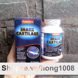 Viên uống Shark Cartilage 740 mg 60 100 viên - Sụn Cá Mập hỗ trợ xương khớp