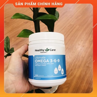 Omega 3 6 9 [Úc] Healthy care - 200 viên - Cung cấp Omega EPA DHA #DuyNam