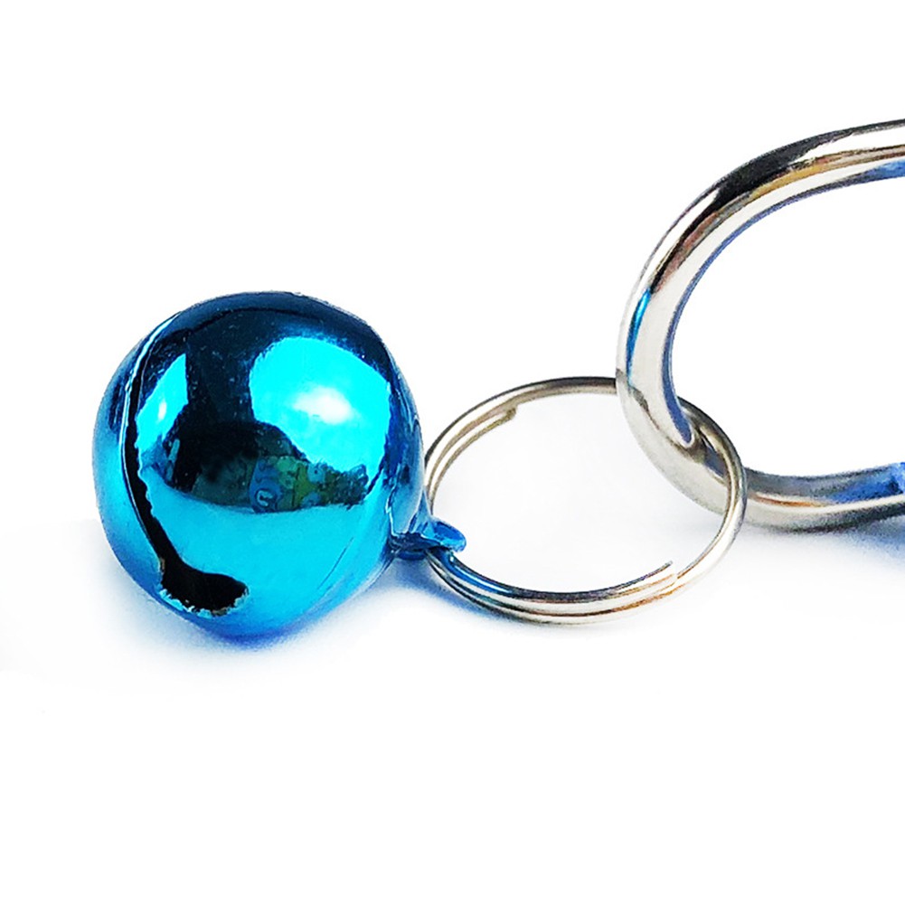 Vòng cổ dành cho thú cưng màu phản quang có khóa và chuông