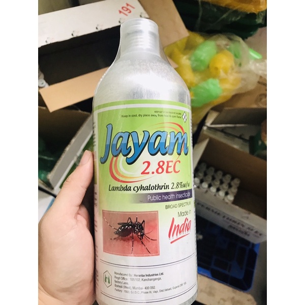 Thuốc diệt muỗi tận gốc Jayam 2,5ec 1000ml diệt muỗi kiến gián hiệu quả