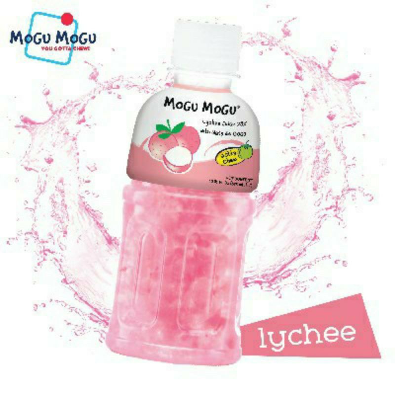 Nước uống Mogu Mogu vị trái cây 320ml thái Lan