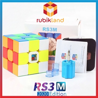 Rubik 3x3 RS3M 2020 MF3RS3 M Có Nam Châm Rubic3 Tầng Stickerless 3x3x3 Đồ