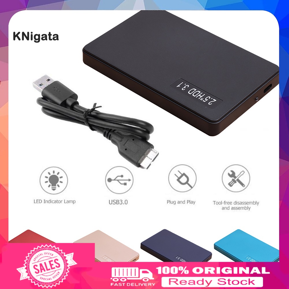 Hộp Đựng Ổ Cứng Ngoài Ssd Hdd Usb 3.1 2.5inch Sata | BigBuy360 - bigbuy360.vn