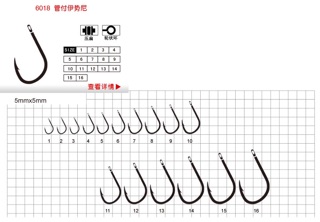 Lưỡi câu cá lưỡi đơn gamakatsu