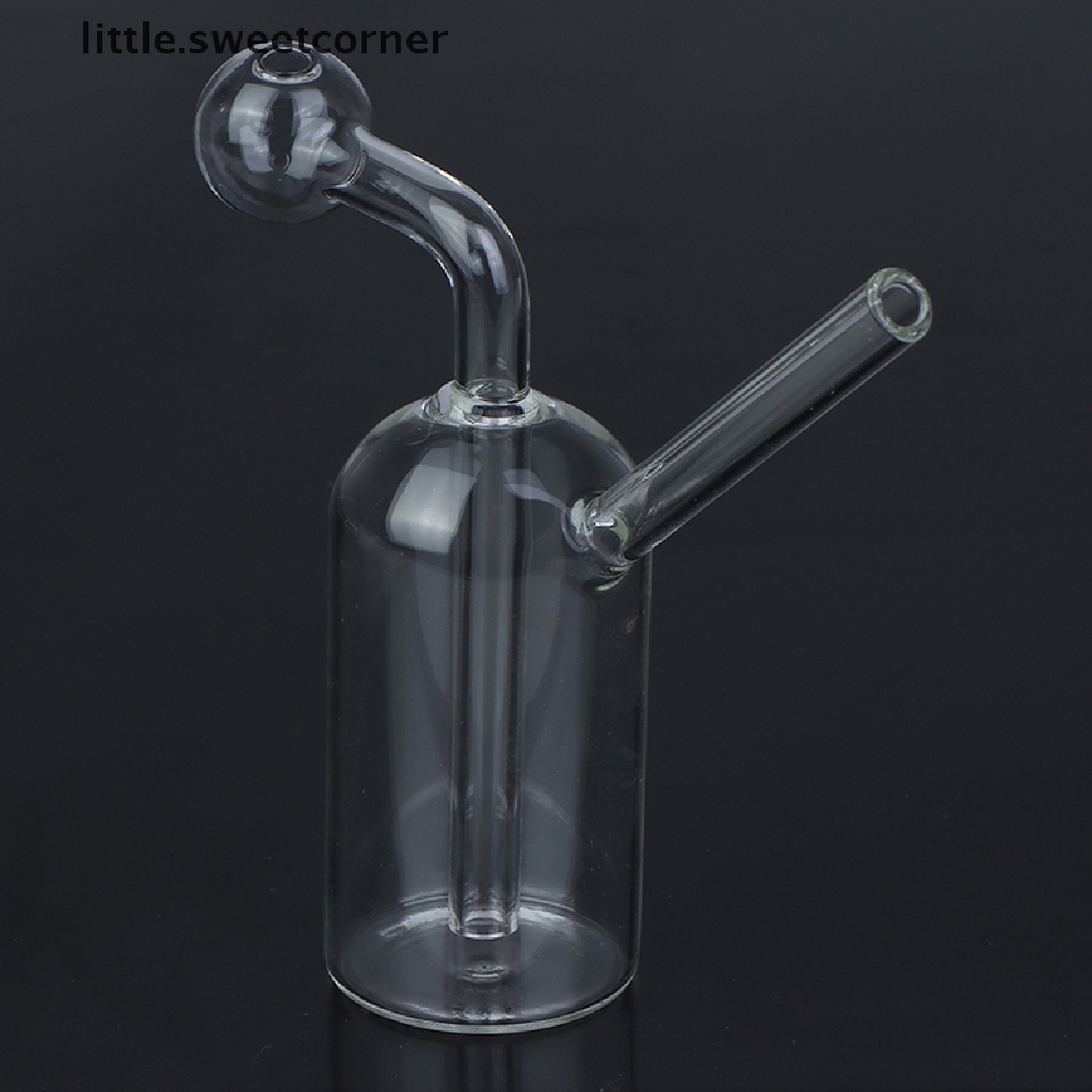 Bình hoa thủy tinh borosilicate mini 4" có tay cầm hình bong bóng cao cấp
