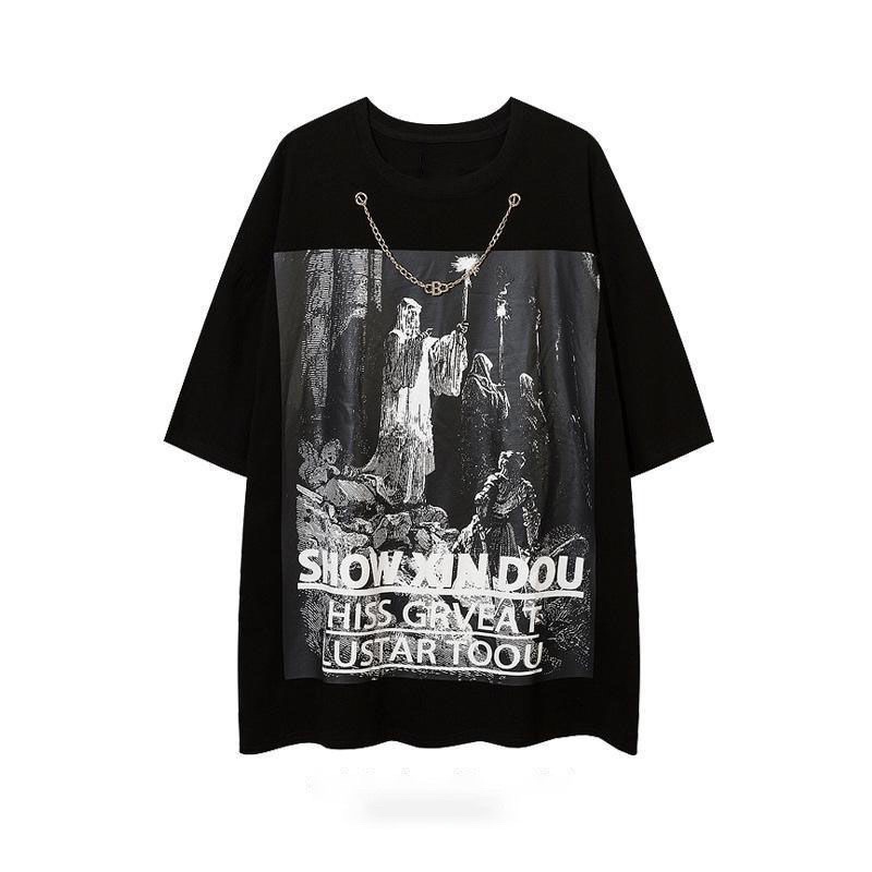ÁO THUN ĐEN COTTON TAY NGẮN DÀNH CHO CẢ NAM VÀ NỮ
