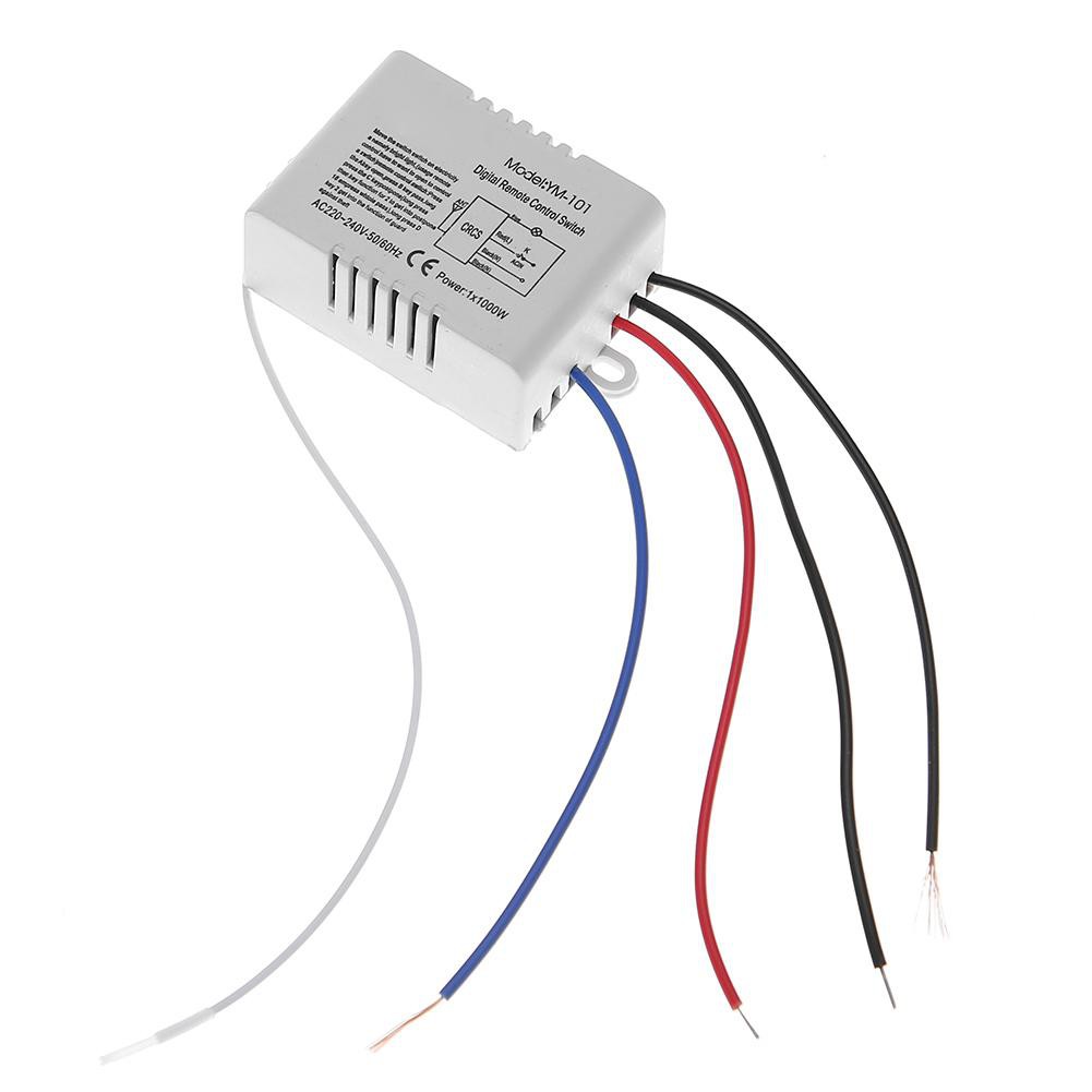 Bộ điều khiển đèn từ xa không dây 1 kênh ON / OFF 220V