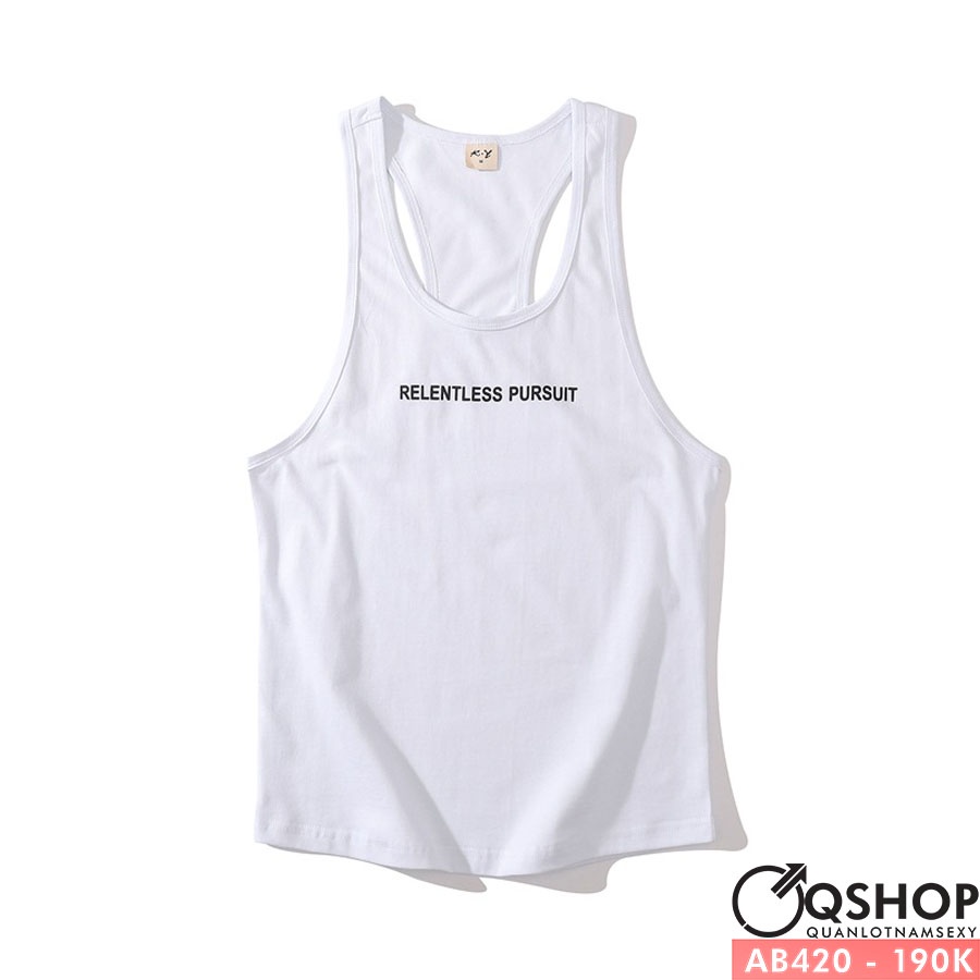 Áo thun ba lỗ nam mẫu mới QSHOP AB420