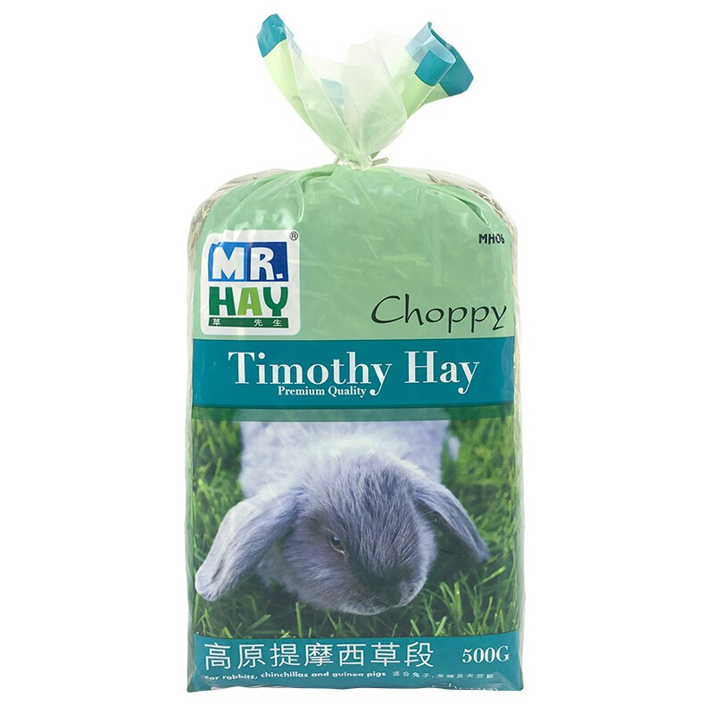 cỏ khô timothy Mr Hay dành cho thỏ , bọ, sóc bắc mỹ 500gr