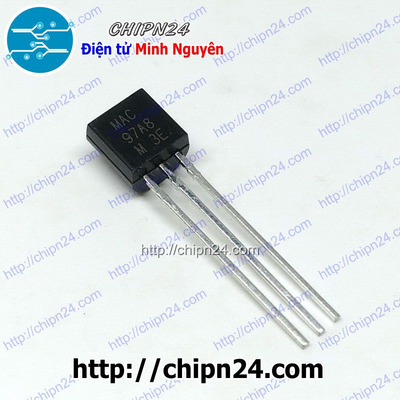 [10 CON] TRIAC MAC97A8 TO-92 1A 400V