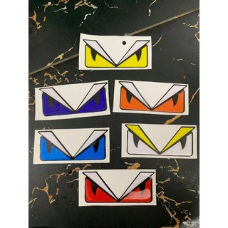 tem dán fendi / tem mắt cú mini