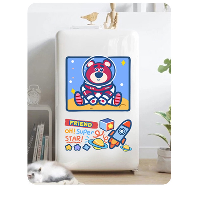 Miếng Dán Tường Họa Tiết Hoạt Hình Câu Chuyện Đồ Chơi Dễ Thương Cho Bé