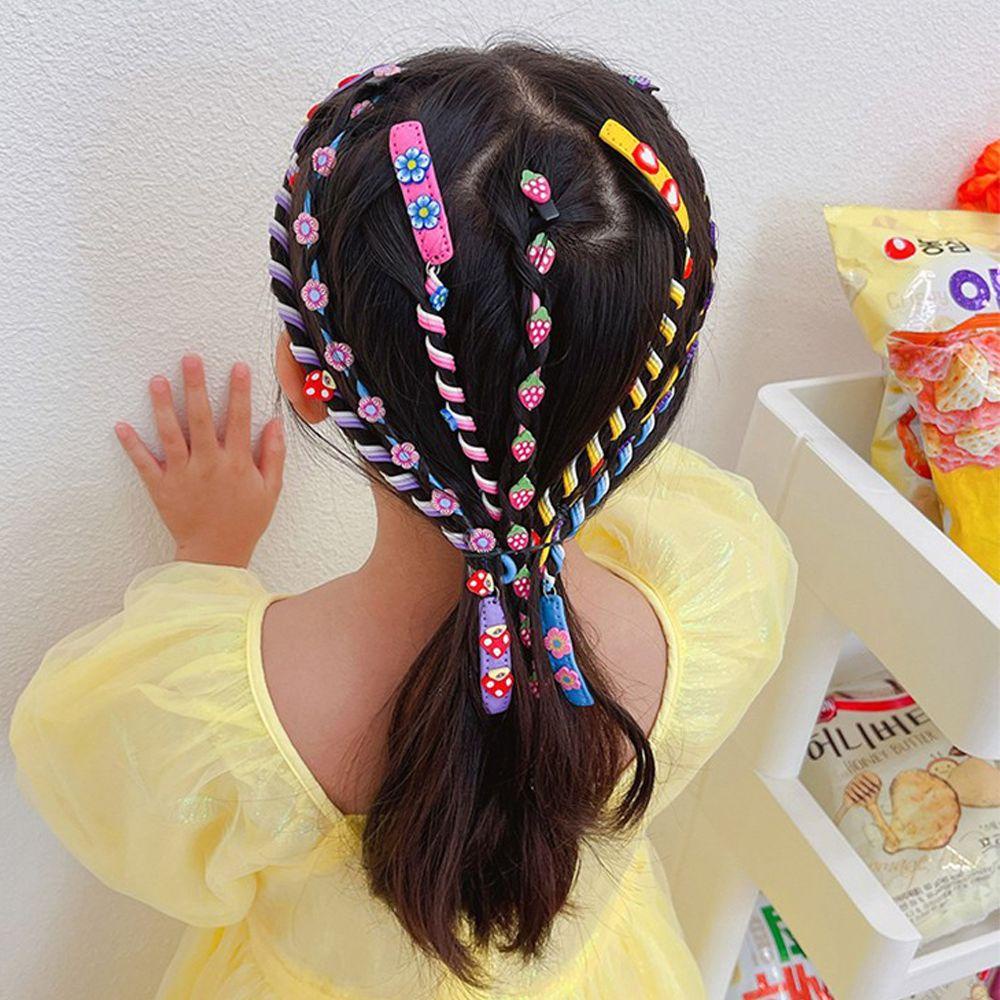 Dây Buộc Tóc Trang Trí Nhiều Màu Sắc Cho Nữ